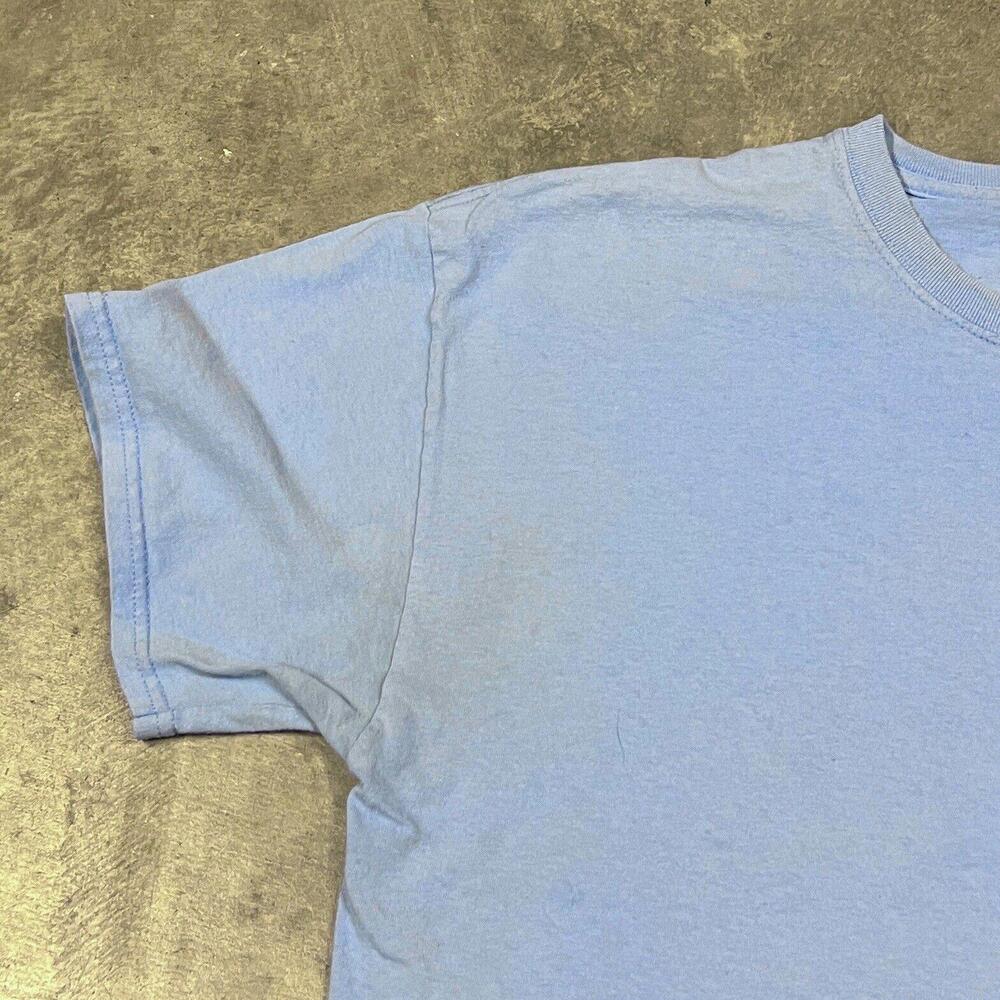 UNC Tar Heels T Shirt Mens Sz XL Blue Fishing Swordfish Guy Harvey THRASHED - Picture 4 of 10